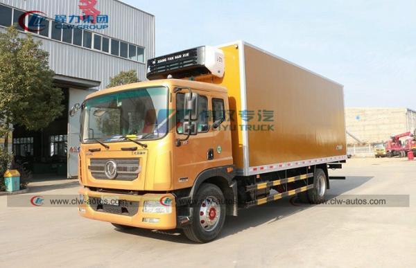 Do alimento de Dongfeng 10 - 15 toneladas do refrigerador Van Truck do transporte