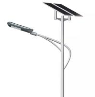 réverbère tubulaire Polonais de jardin tubulaire en acier de 20m 25m 30m 35m Q235 Polonais