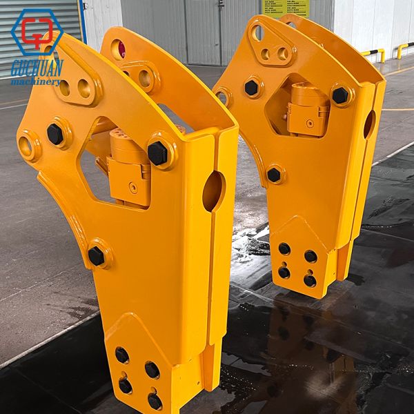 MSB MS250 Side Type Hydraulic Breaker | Banana Rock Hammer for 6-9 Ton Excavator