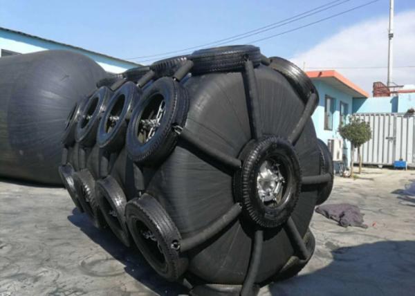 Pneumatic Rubber Foam Filled Fender Marine Boat Fender DIA 0.5m-4.5m
