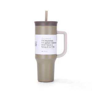 304 Stainless Steel Portable Water Cup For Camping Children Smoothie Drinking Sippy Cups Non-Toxic And Eco-Friendly