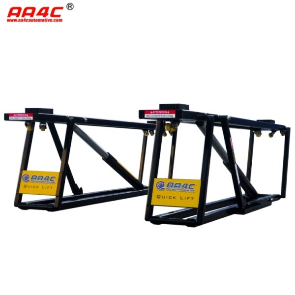 AA4C QUICK LIFT Extended & Heightened Portable Car Lift 3600KG/3800KG Mobile for Rescue Car Wash & More L520HL L750HL