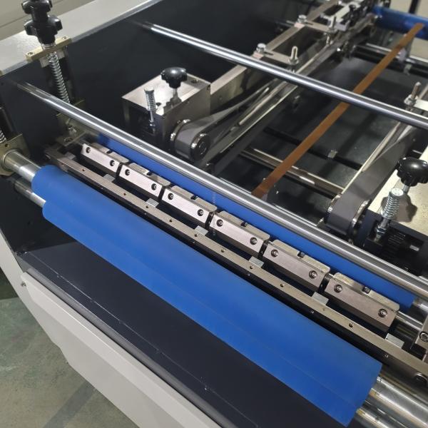 Four Sides Folding Hardcover Case Making Machine Book Cover Edge Forming Machine
