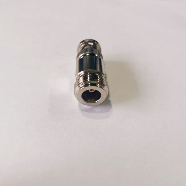 Nickel Plated Brass RF Connector Adapter Customized BNC Male To N Female Adapter