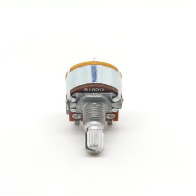 interruptor giratório do potenciômetro da posição 100ohm 12 giratória contínua de 16mm