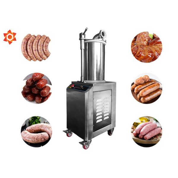 100 Kg/H Capacity Meat Processing Equipment Sausage Stuffing Machine