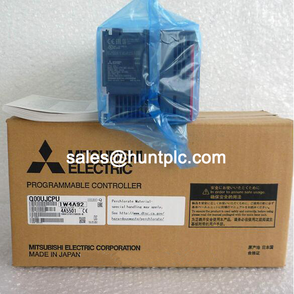 Q00UJCPU Mitsubishi Q Series PLC CPU, Ethernet Networking Mini USB Interface, 40 kB Program Capacity