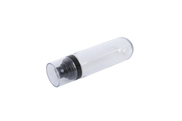 100ml Transparent PET Plastic Hair Spray Bottles OD 40mm Round Bottom base