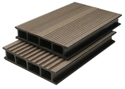 O Decking composto anticorrosivo de WPC para o café sulca o Decking de WPC