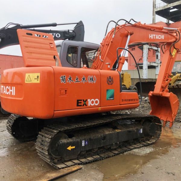 Japan Made Hitachi EX100-5 Excavator with ORIGINAL Hydraulic Cylinder and ISUZU Engine
