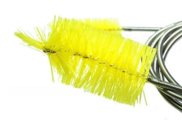 Yellow Color Flexible CPAP Cleaning Brush Filter Tube Pipe Hose Brush