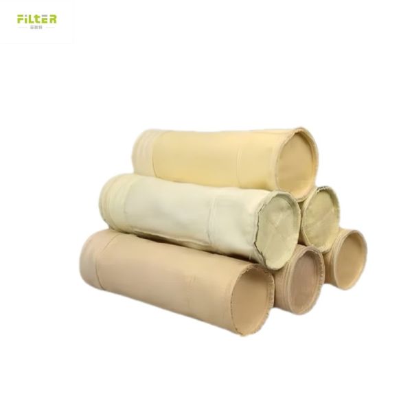 Industrial High Temperature Filter Bags Made from Needle Punched Polyester Felt