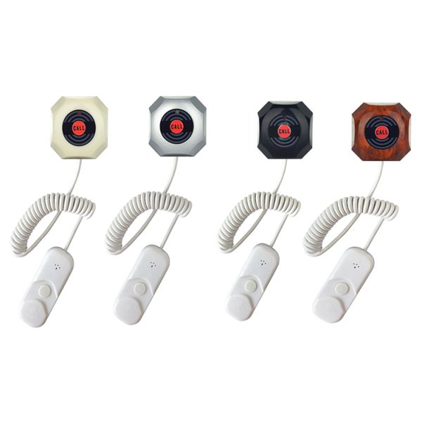 Sistema de llamadas inalámbricas del hospital con botón de llamada de emergencia del paciente y pantalla digital