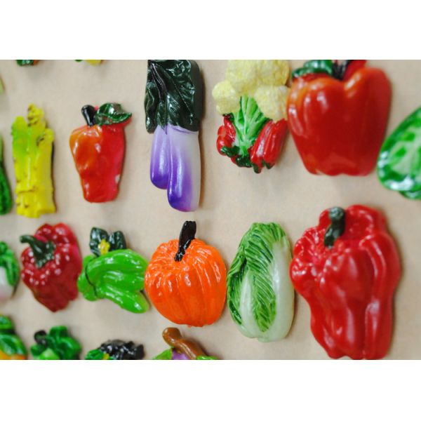 3D Mexico Fruit Fridge Decoration Magnets Film Covered Design Eco Friendly