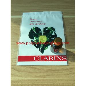 White PE Self Adhesive Plastic Bags For European And American Cosmetics , Mask ,