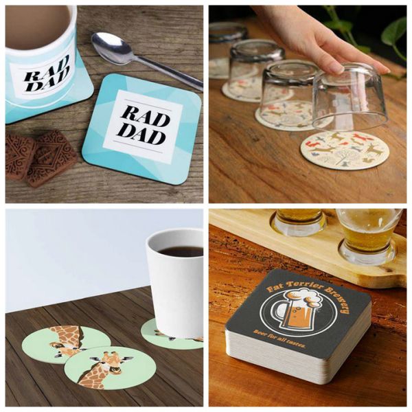 High Bulk White Color Absorbent Paper 0.7mm 0.9mm For Coaster Sheet