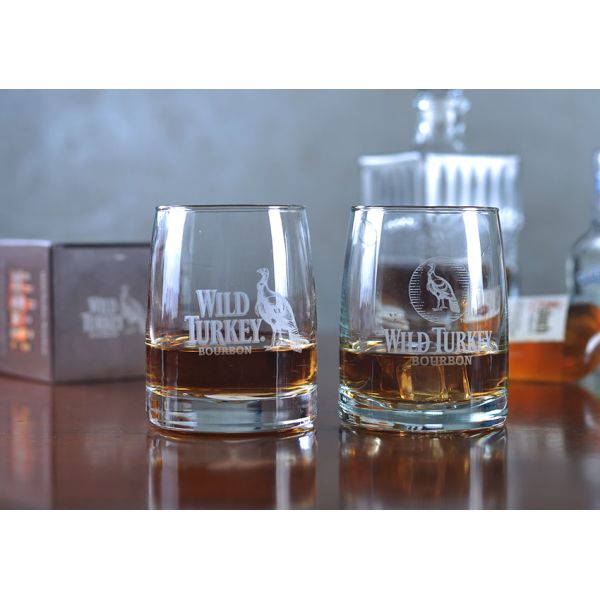 12oz Slim Mouth Whiskey Glasses Tumbler , USA Bourbon Drinking Glasses