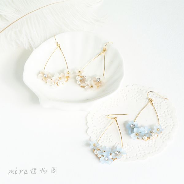 Korea Style Women Elegant Crystal Rhinestone Ear Stud Dry Ginkgo Leaves Cheap Silver Earring