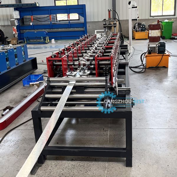 Galvanized Steel Profile PLC Control Multi-Size U Stud Cold Roll Forming Machine