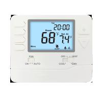 Pompes à chaleur Riseem 24V 2H / 1C HVAC ABS Thermostat à plusieurs étages pour bureau / bar
