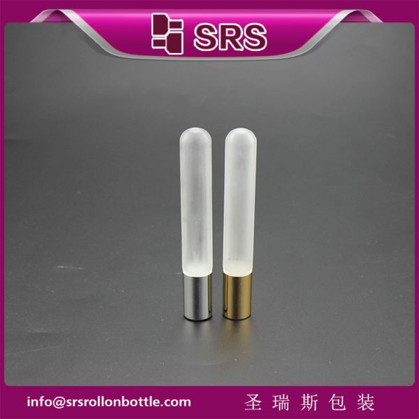 SRS 10ml forst glass roller essential bottle with steel ball