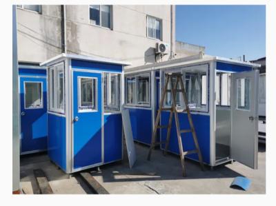 Heat Insulation Waterproof Prefabricated Security Booth