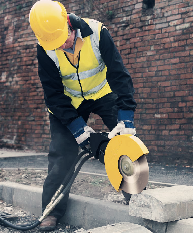High Speed Diamond Cutting  Blade , Concrete Cutting Blades For Angle Grinder