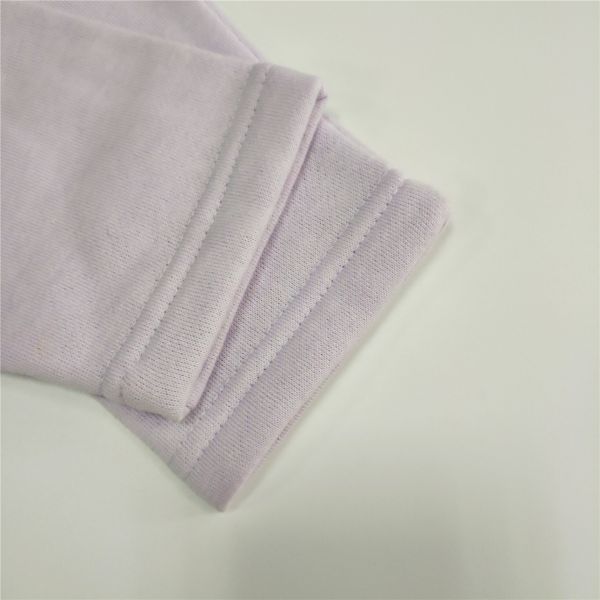 Embroidered Purple Cotton Winter Girl Kids Family Pajamas for a Cozy and Warm Winter Season