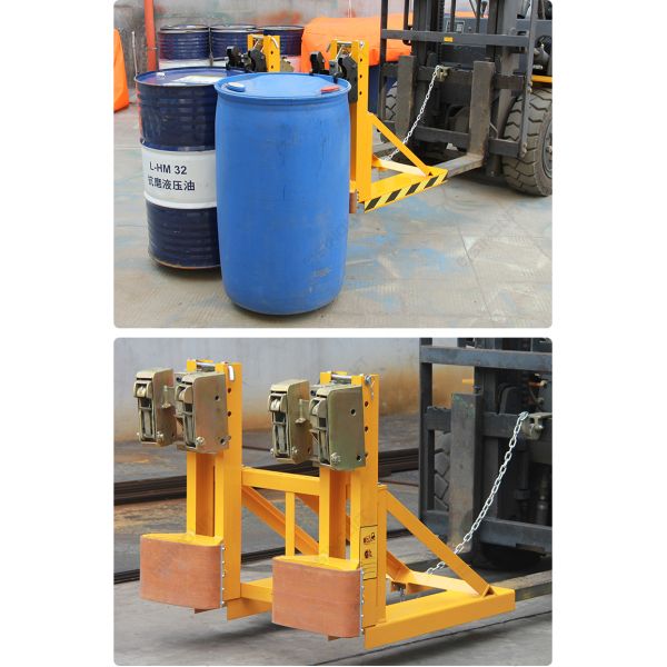 DG500 / DG1000 / DG1500 / DG2000 Heavy-Duty Forklift Mounted Drum Grab