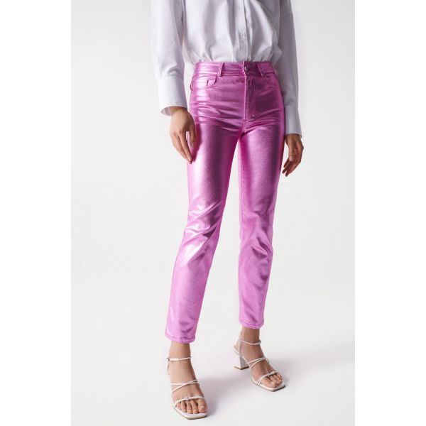 6.8 унций покрытия спандекс джинсовой ткани для женщин черный покрытие джинсы ткани