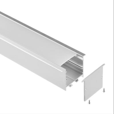 A luz de tira do teto Recessed a dissipação de calor de alumínio do perfil do diodo emissor de luz