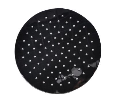 Chuveiro redondo da parte superior do cromo das partes de substituição 25Cm da tenda de chuveiro com pontas de Ruber