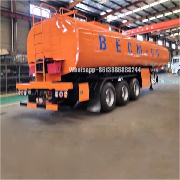 40000 Liters Liquid Supply tank Transport Semi-trailer  for Export   Water Reducing Agent Transport Semi Trailer