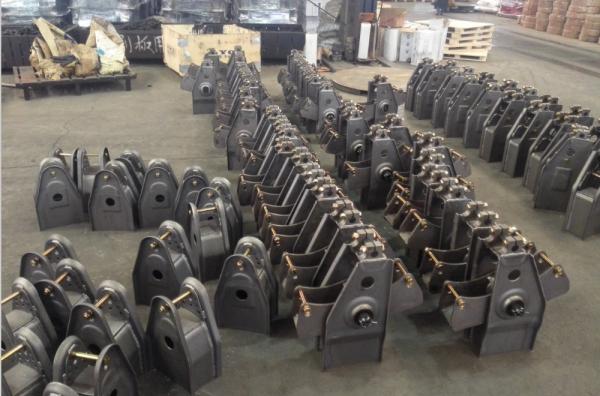 Underslung Tandem Trailer Suspension Types Axle 6cm Hole 13T ODM ISO9001
