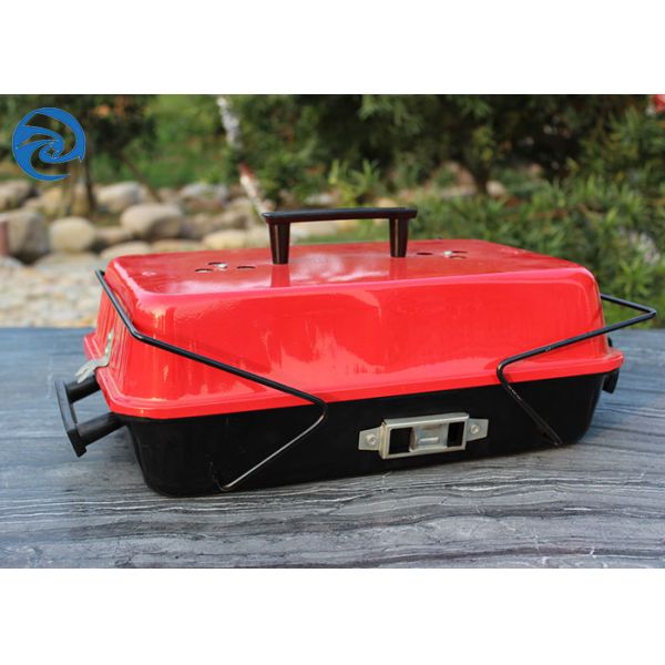Portable 0.6mm Small Burger Grill 50cm×25cm×23cm