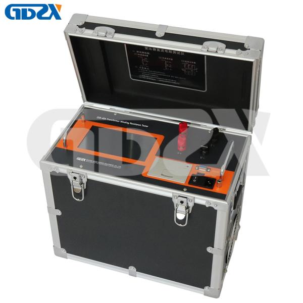ZXR-40A Automatic High-precision 40A DC LCD Transformer Winding Resistance Tester