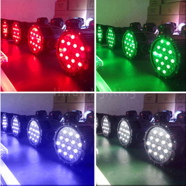 World Popular 54x3W RGBW  Waterproof  IP65 led Par 64 Wash Lighting
