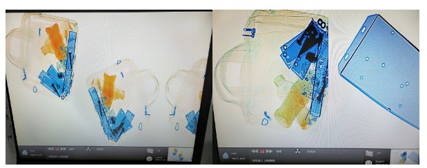 Системы безопасности размера СЭ5030 кс Рэй тоннеля 500*300 для школы больницы метро аэропорта