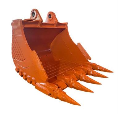 Customized Excavator Rock Bucket Attachments For PC240 PC300 PC360
