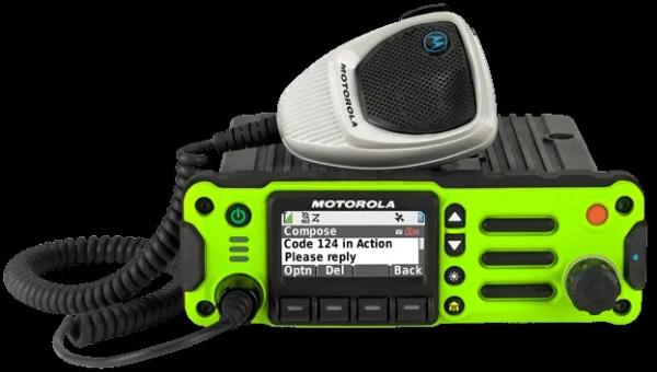 MOTOROLA APX6500 50W P25 Mobile Radio with Bluetooth GPS