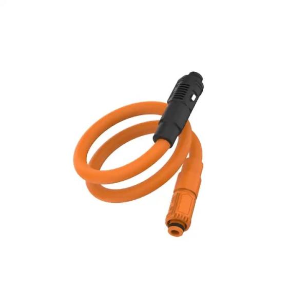 Bateria de alta tensão do cabo 50mm2 250A do conector do armazenamento de energia