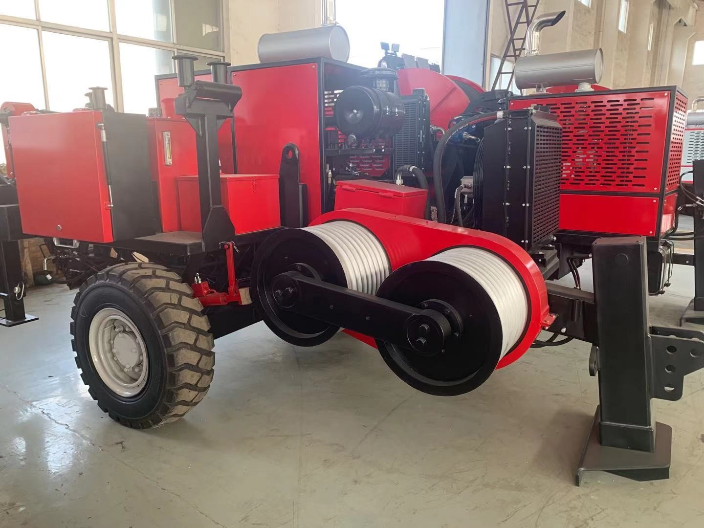 118KW (158hp) Макс вытягивают передающую линию силы 9Ton шнуруя оборудование