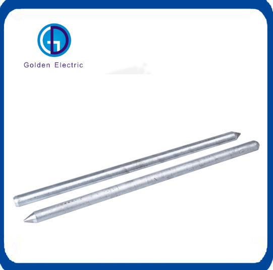 Padrão ISO Soldado Q235 Core de Aço Galvanizado Rod de Terra para Aplicações Industriais