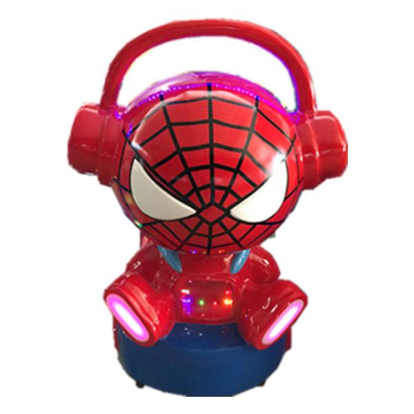 Spider Man Supermarket Children'S Coin Operated Rides / Kids Ride On Cars