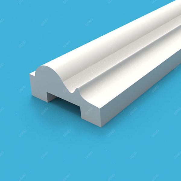 GD-85010 43mm Hot Selling Environment Friendly House Renovation Polyurethane Smooth Pu Material Mouldings
