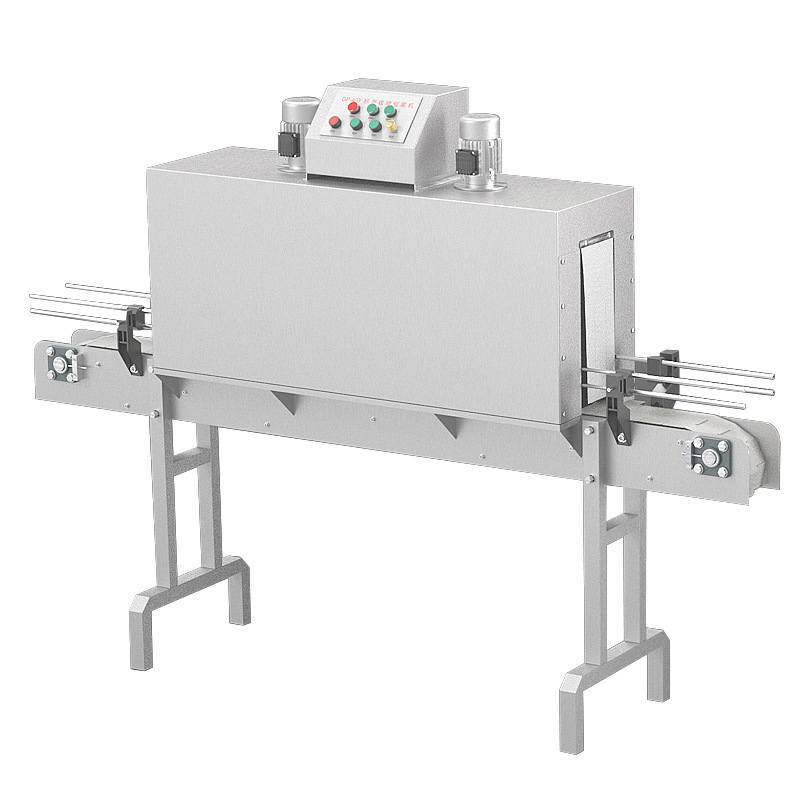 Fully Automatic Electric PLC-Controlled Steam Heat Shrink Wrapping Machine PVC/PET Film Sleeve Wrapper for Beverage Bottles Cans