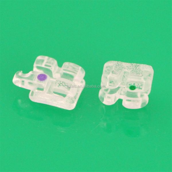 ROTH Dental Ortho Teeth Correction Braces Clear Crystal Sapphire Brackets For Orthodontic Treatment