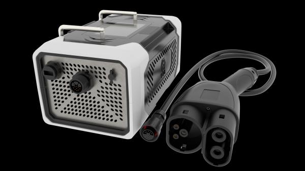 Portable V2L EV Discharger 3.5kW/5kW with Interchangeable Plug CCS CHAdeMO Tesla Type2