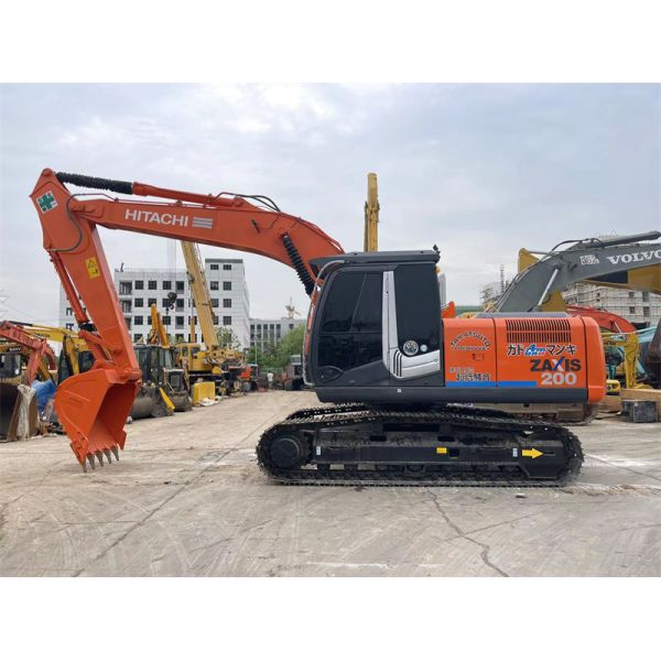 Машинное оборудование земли землекопа Хитачи Zx200 используемое экскаватором Японии среднее двигая