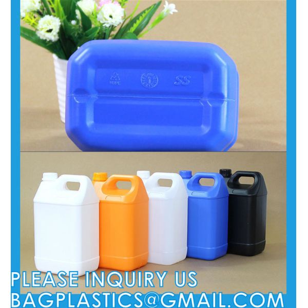 1L 2L 2.5L 3L 4L 5L 6L 10L Plastic Barrel Jerry Can For Oil Chemical Water Storage Chemical Jug Container